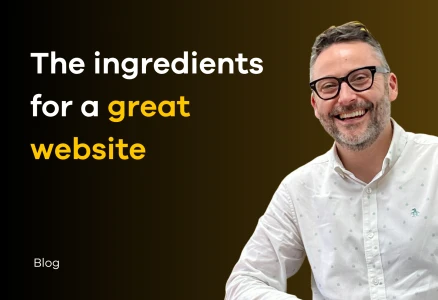 The ingredients for a great website
